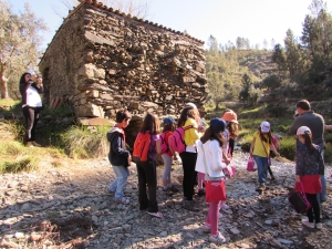 Visita de Estudo ao Moinho da Junta em Pedra do Altar no dia da Inauguração